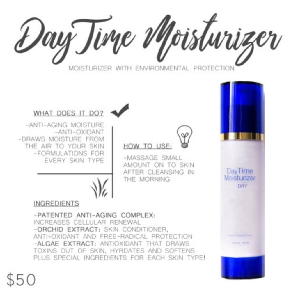 SeneGence SeneDerm day time moisturizer dry